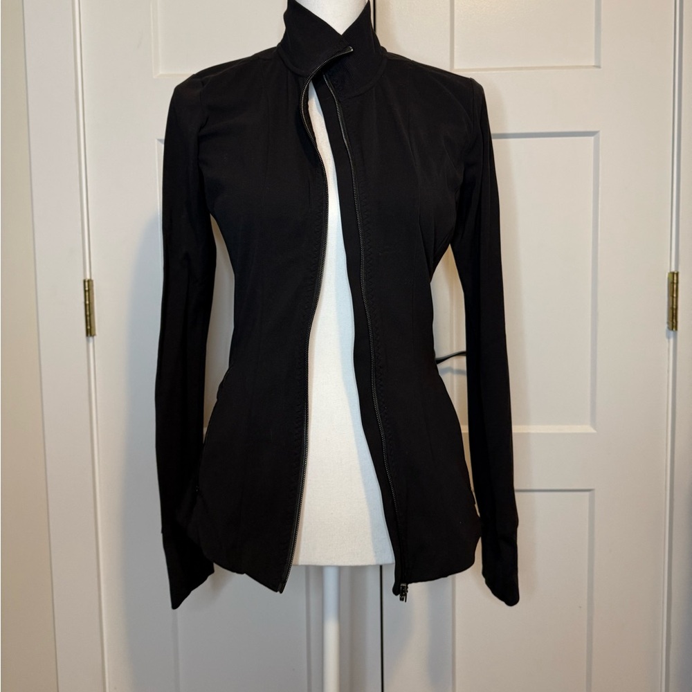 Athletic jacket. Black size small